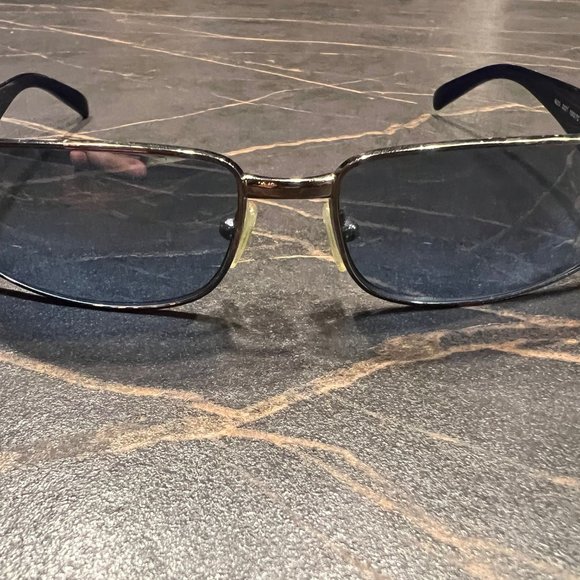 Vintage Versace Blue Sunglasses - Picture 2 of 6